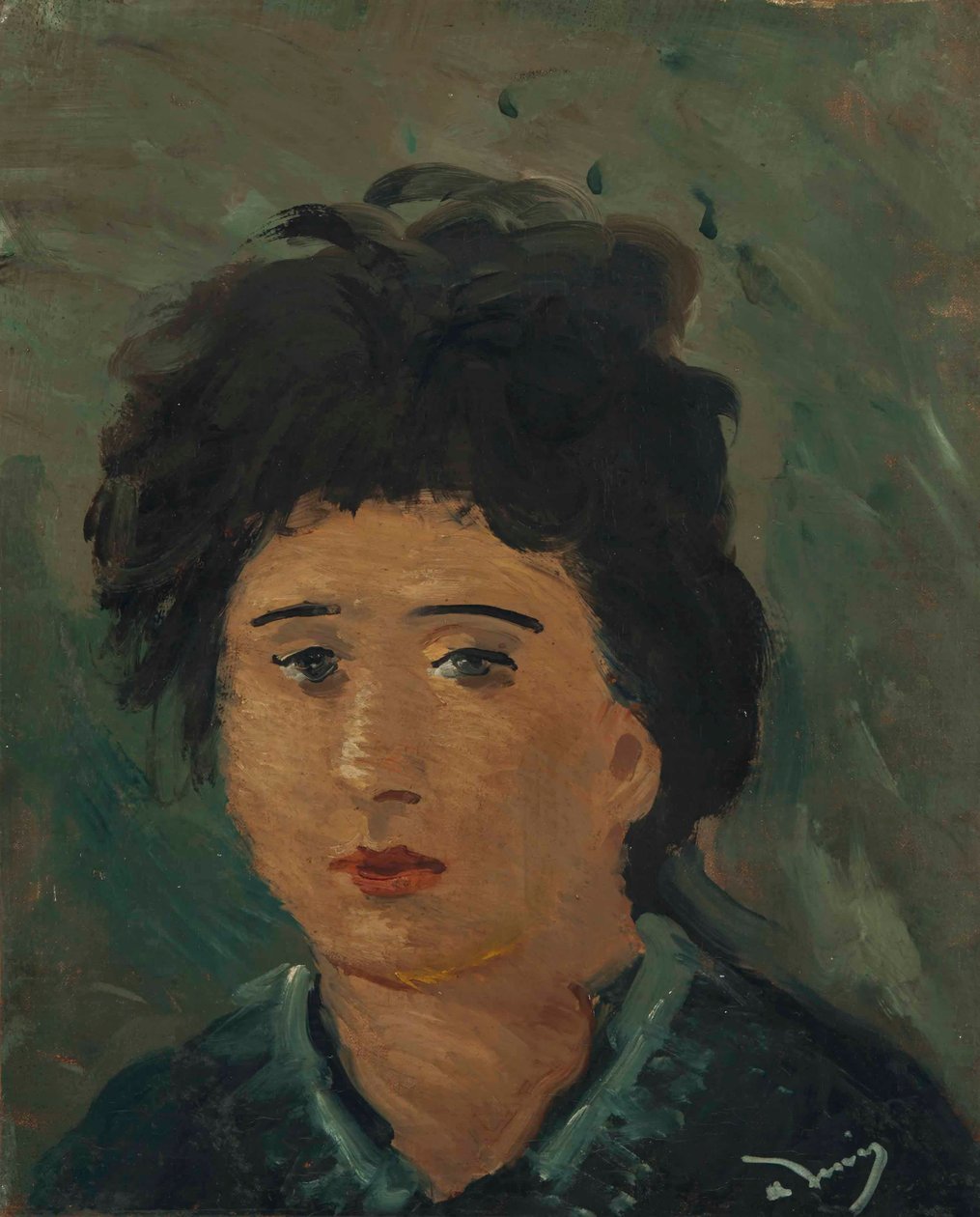 Naisen muotokuva tekijältä Andre Derain