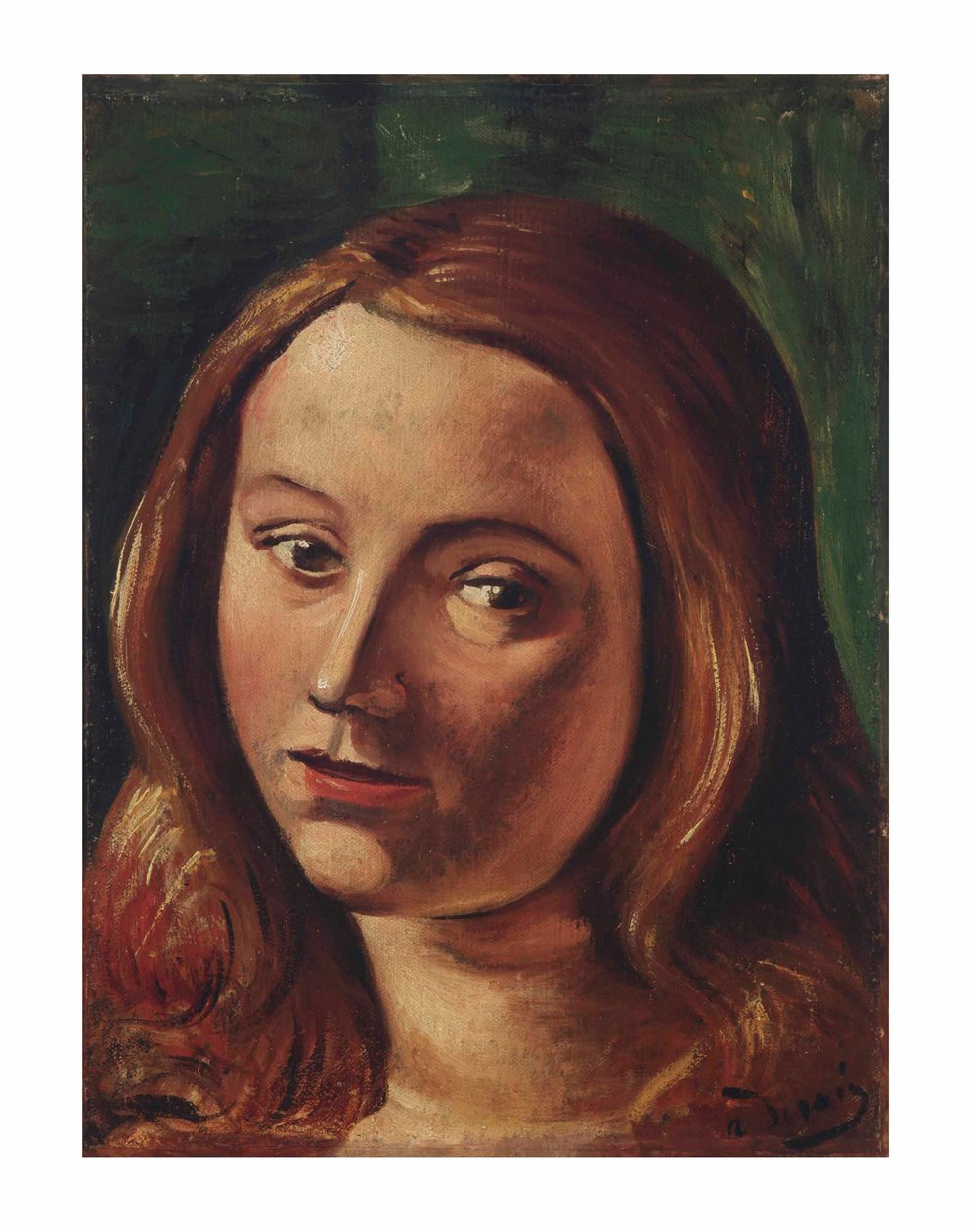 Nuoren naisen pää tekijältä Andre Derain