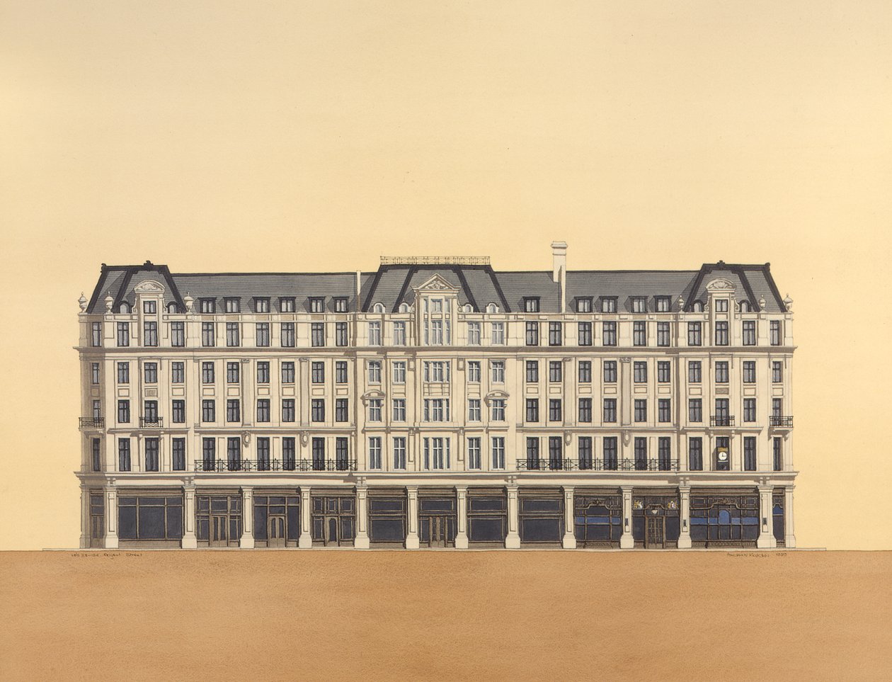 118-124 Regent Street, Lontoo tekijältä Andras Kaldor