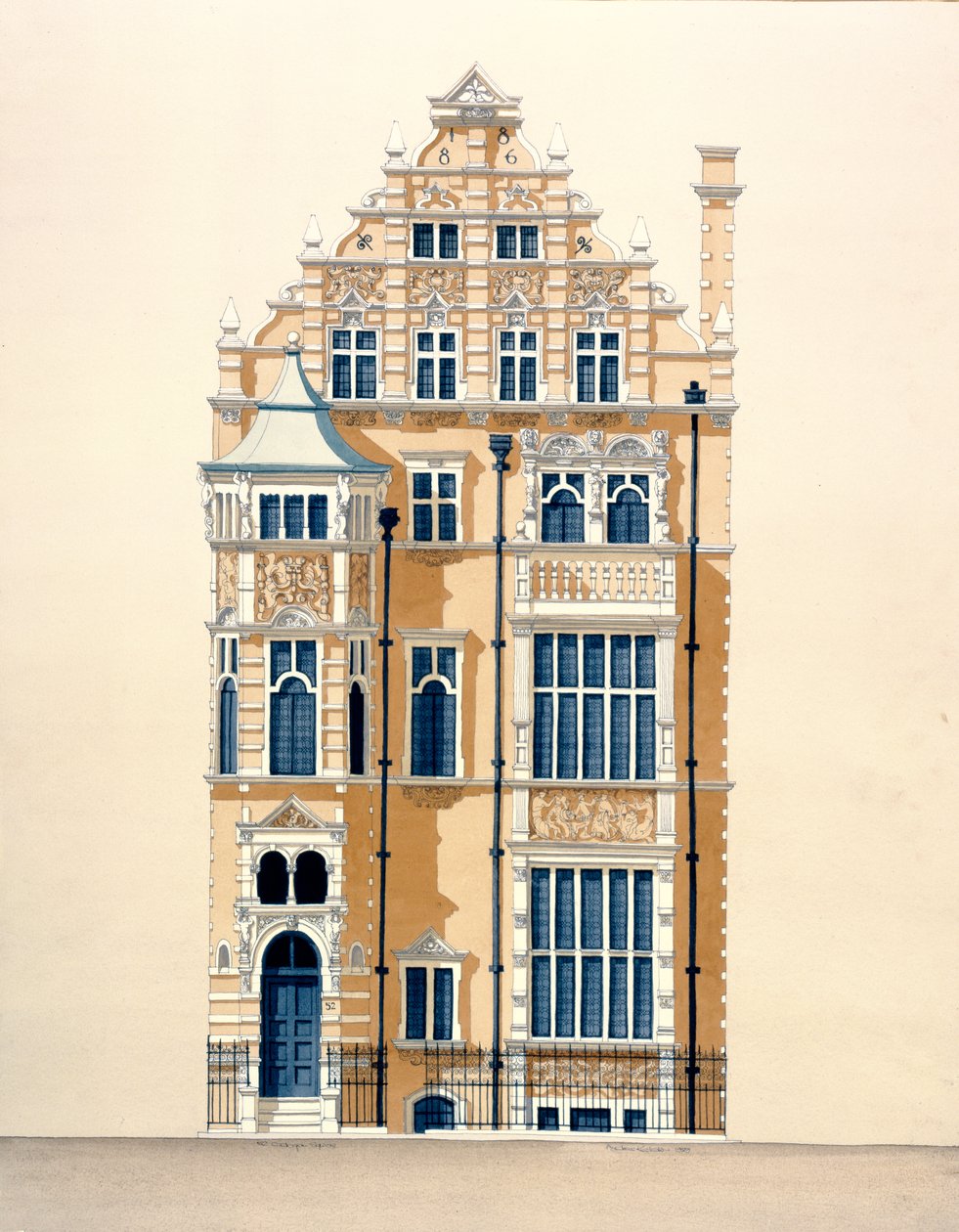52 Cadogan Square, Knightsbridge, Lontoo tekijältä Andras Kaldor