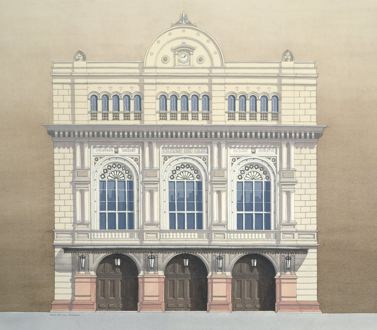 Gran Teatre del Liceu, Barcelona tekijältä Andras Kaldor
