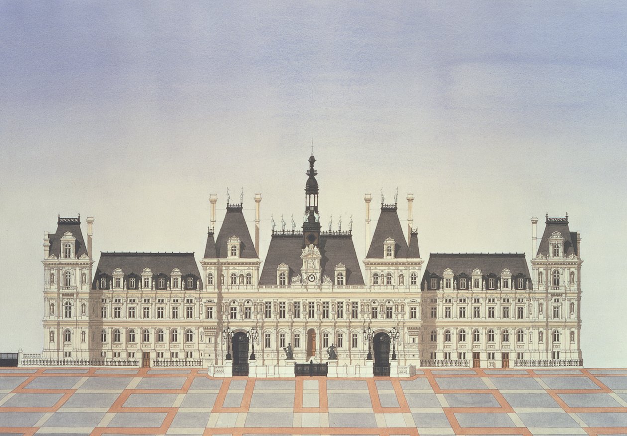 Hotel de Ville, Pariisi tekijältä Andras Kaldor