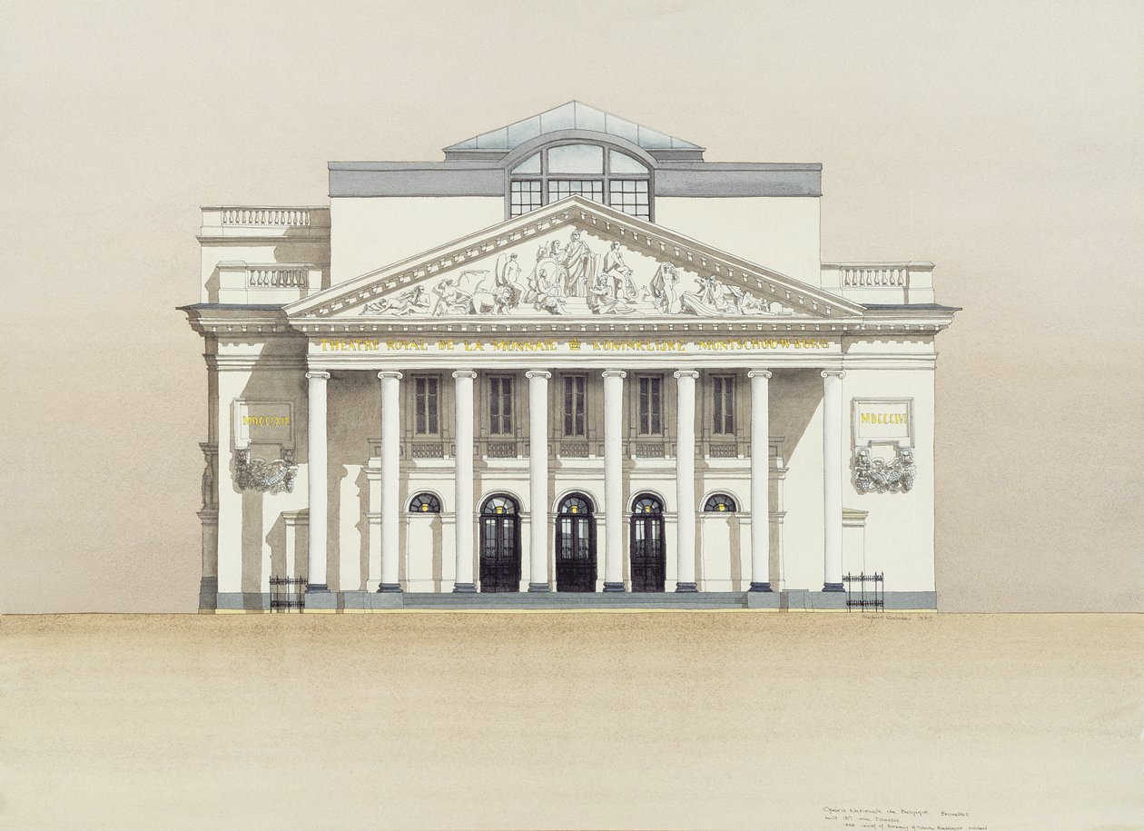 Teatre Royal de la Monnaie, Bryssel, Belgia tekijältä Andras Kaldor