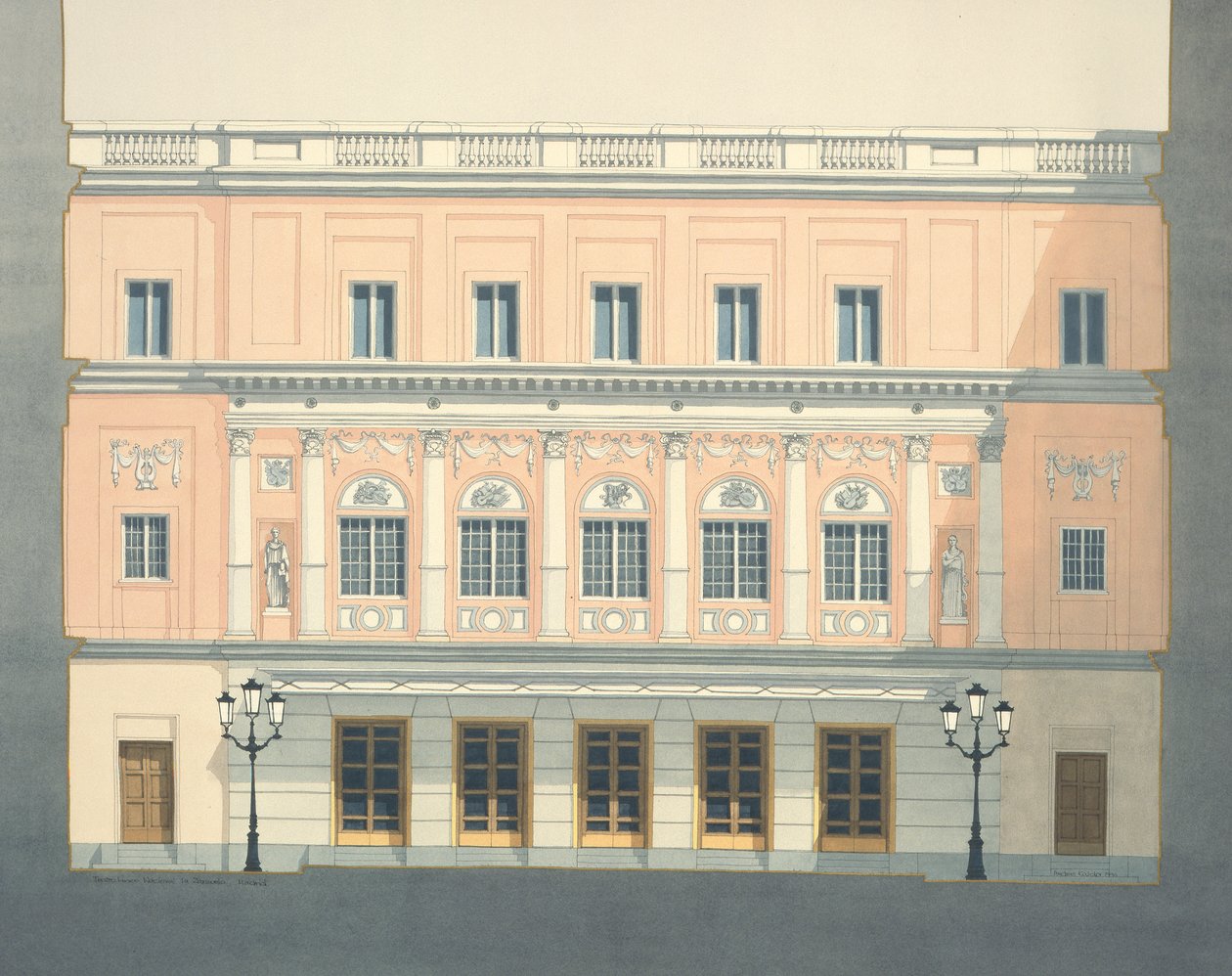 Teatro Lirico, National la Zarzuela, Madrid, Espanja tekijältä Andras Kaldor