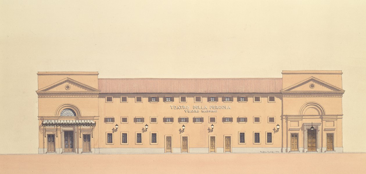 Teatro della Pergola, Teatro Massimo, Firenze tekijältä Andras Kaldor
