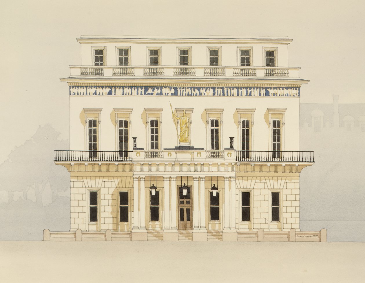Athenaeum, Waterlo Place tekijältä Andras Kaldor