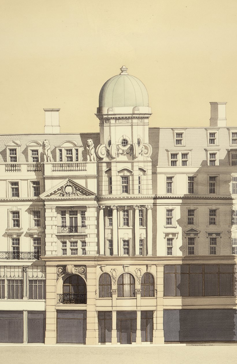 The Linen Hall (yksityiskohta), Regent Street, Lontoo tekijältä Andras Kaldor