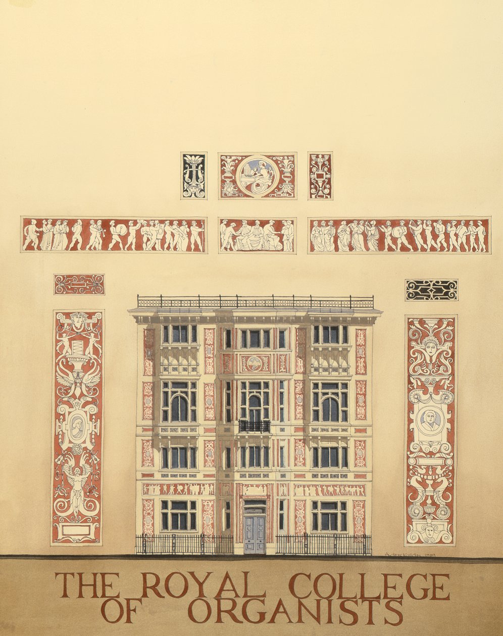 Royal College of Organists, Lontoo tekijältä Andras Kaldor