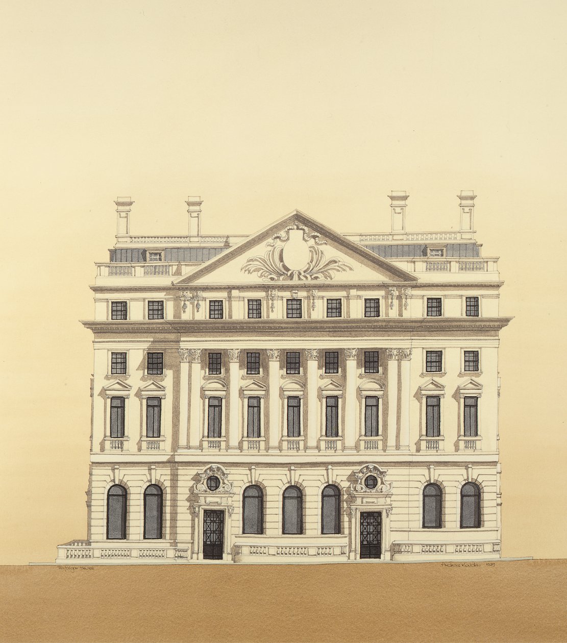 Trafalgar House, Waterloo Place, Lontoo tekijältä Andras Kaldor