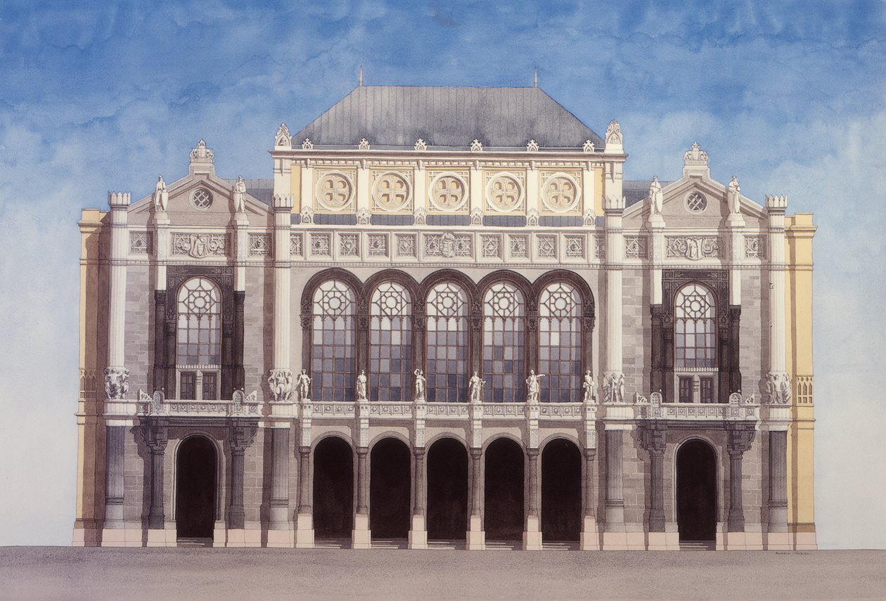 Vigado-konserttisali, Budapest, Unkari tekijältä Andras Kaldor