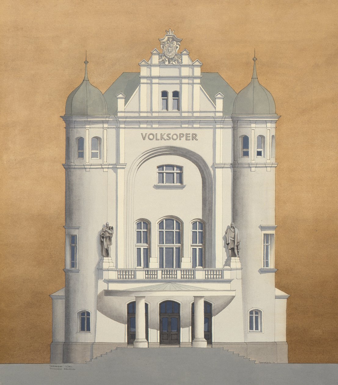 Volksoper,Wien, Itävalta tekijältä Andras Kaldor