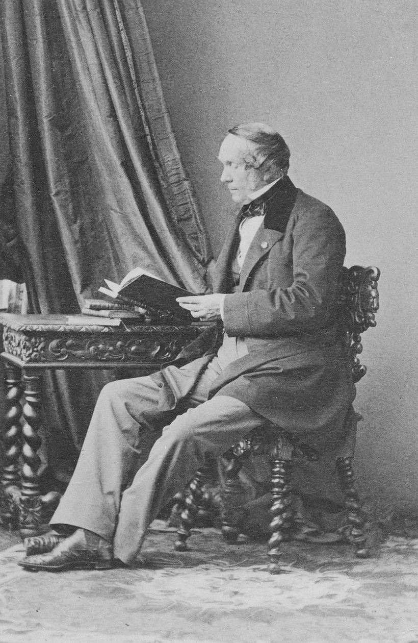 Paroni Jean-Baptiste-Louis Grosin muotokuva tekijältä Andre Adolphe Eugene Disderi