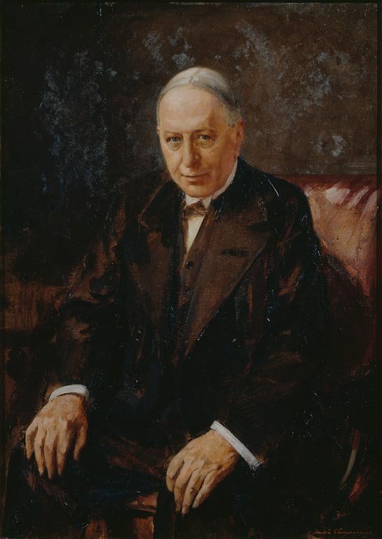 Robert Chalmersin muotokuva, 1. paroni Chalmers 1858-1938 tekijältä Andre Cluysenaar