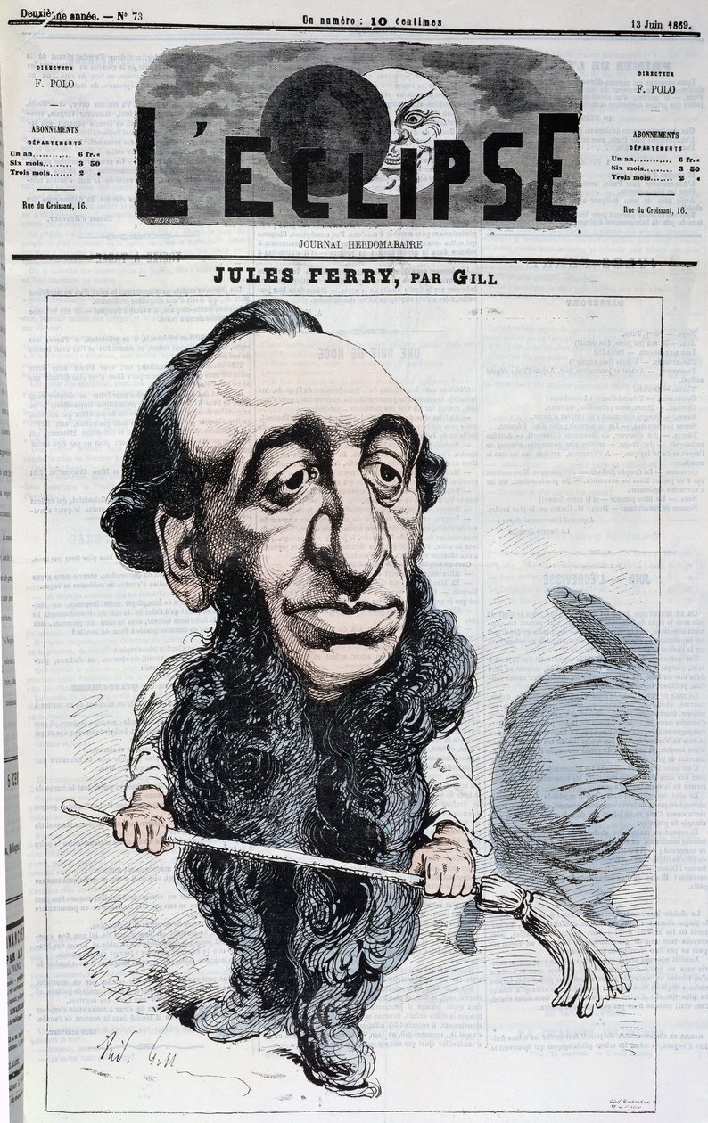 Jules Ferry (1832-93), kansikuva "L