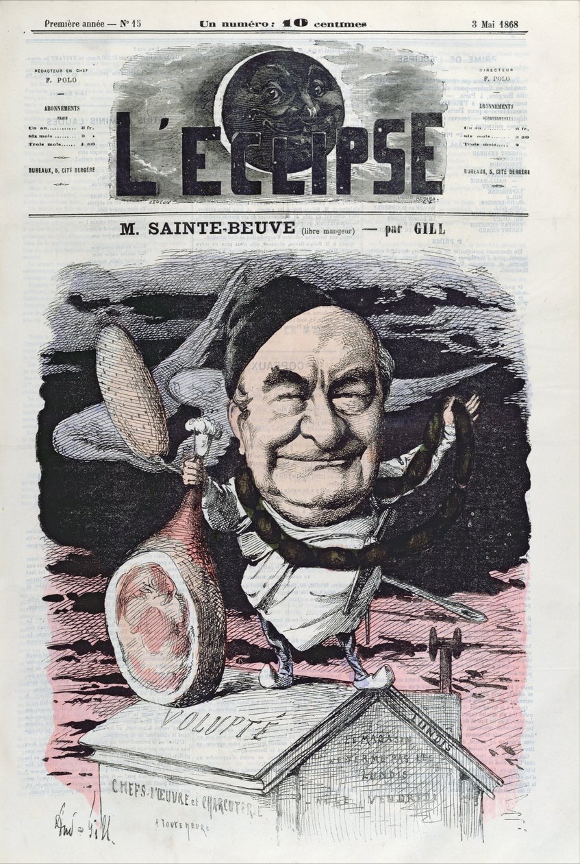 "Monsieur Sainte-Beuve (estoton syöjä)", "l