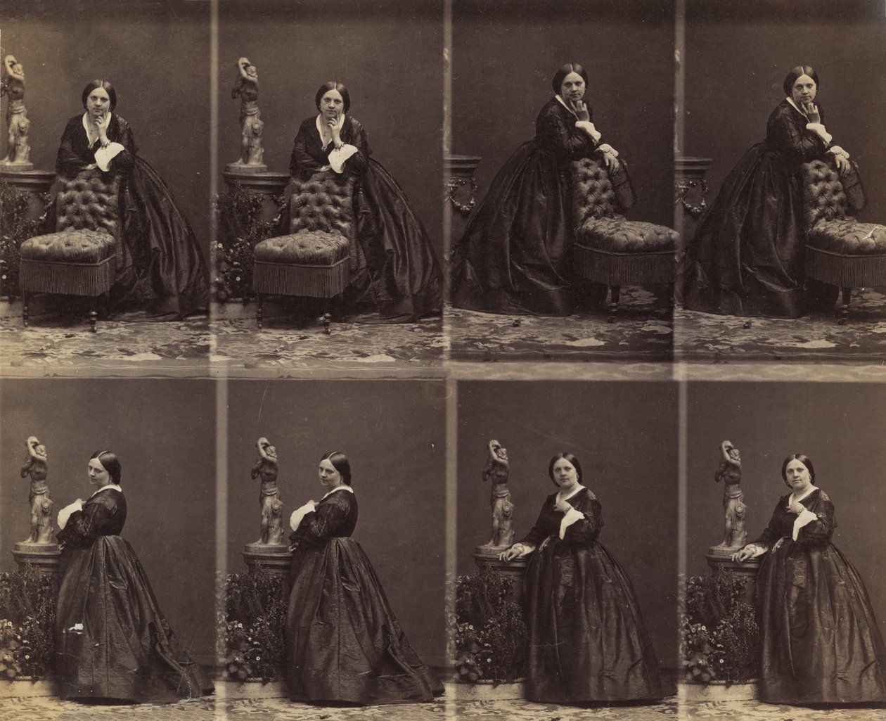 Berthe, 22. tammikuuta 1862 - huhtikuuta 1862. tekijältä Andre Adolphe Eugene Disderi