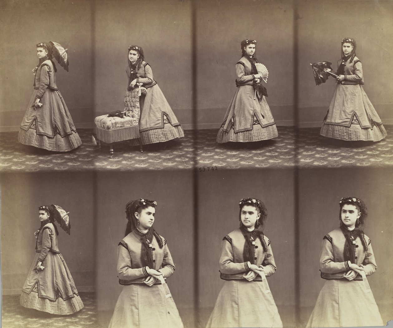 Boudet, 1866. tekijältä Andre Adolphe Eugene Disderi