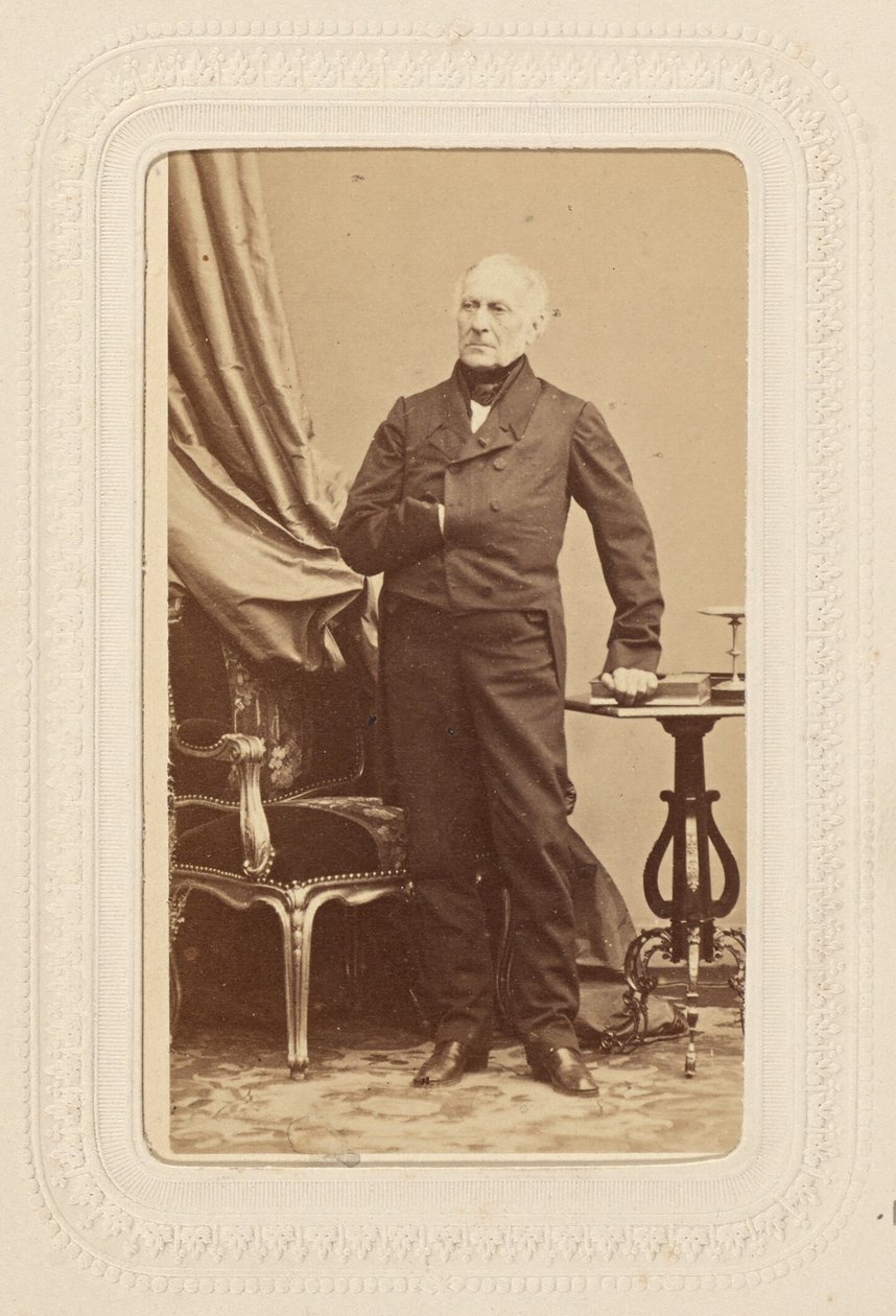 [Francois Pierre Guillaume] Guizot (1787 - 1874) tekijältä Andre Adolphe Eugene Disderi