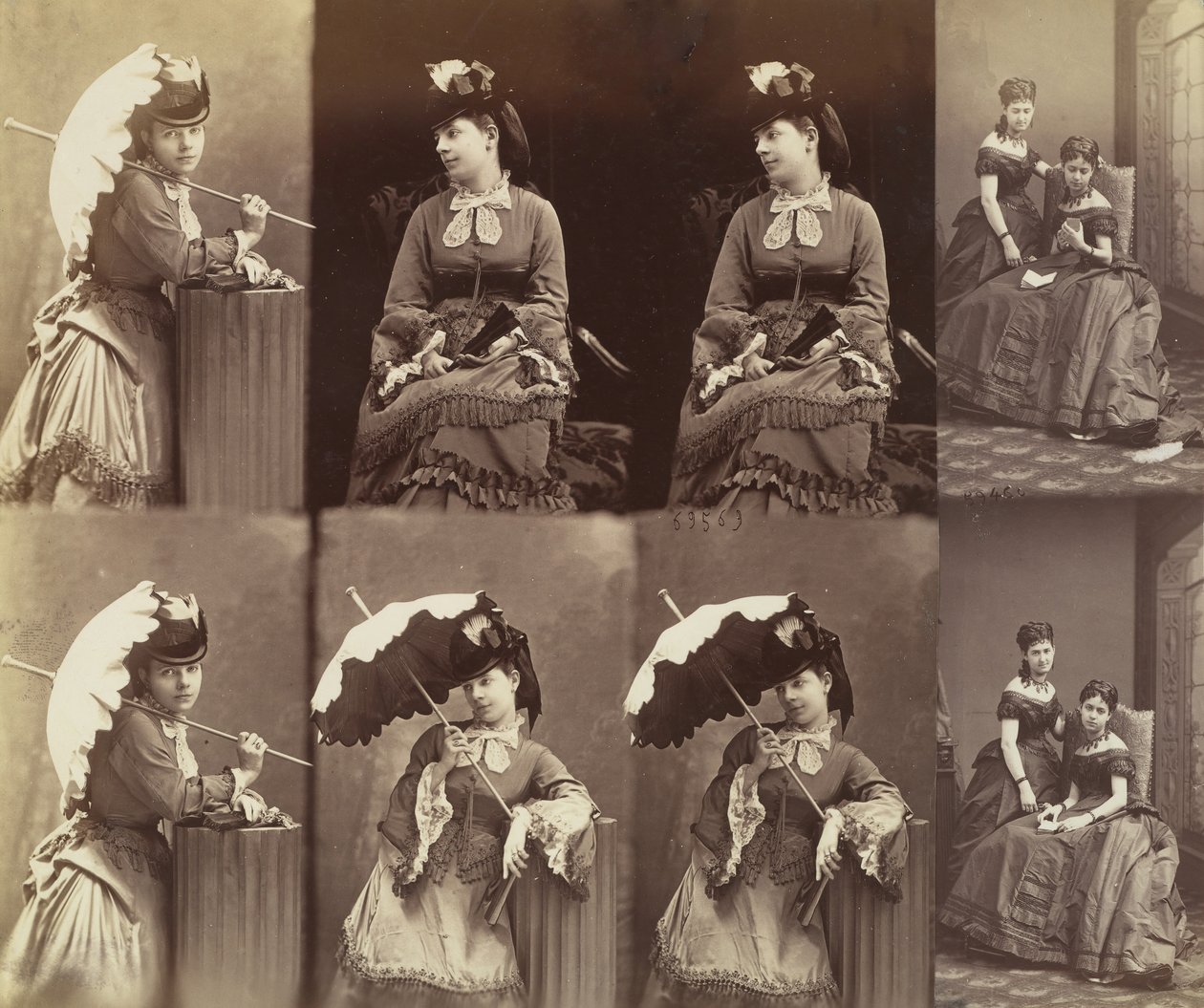 Gabrielle, M. Gutierrez de Estrada, 1867. tekijältä Andre Adolphe Eugene Disderi
