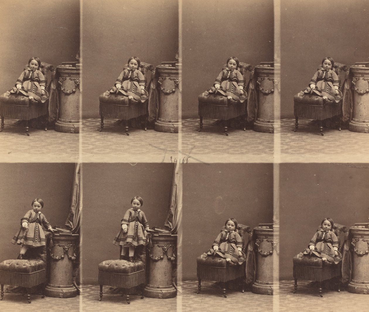 Neiti Trachier tekijältä Andre Adolphe Eugene Disderi