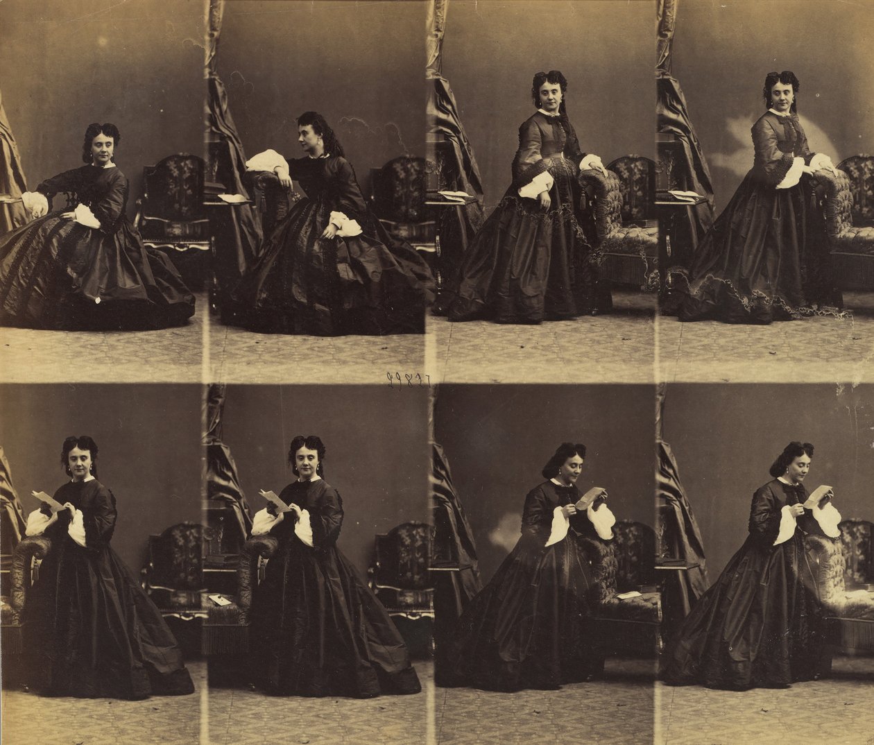Mangin, 1861. tekijältä Andre Adolphe Eugene Disderi