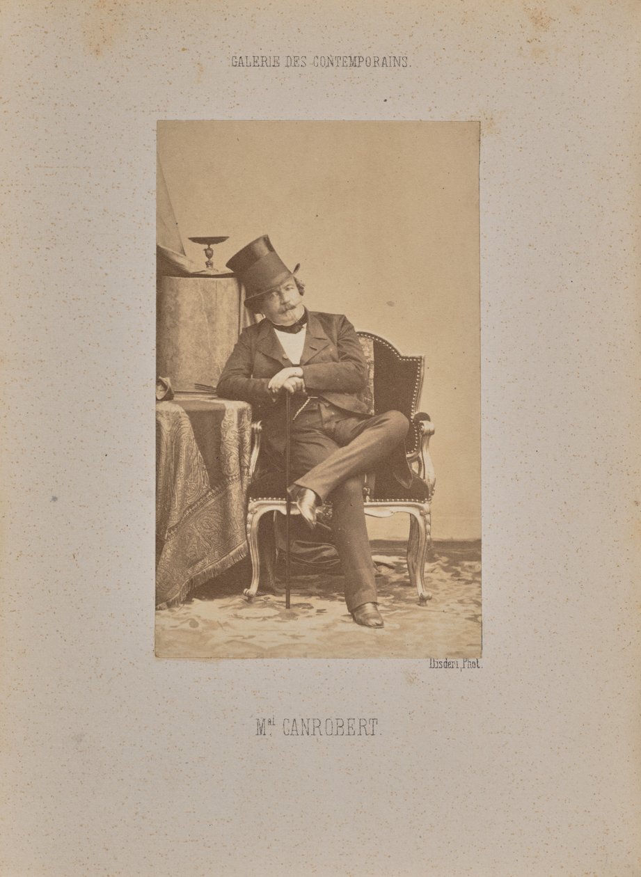 Seriffi Canrobert tekijältä Andre Adolphe Eugene Disderi