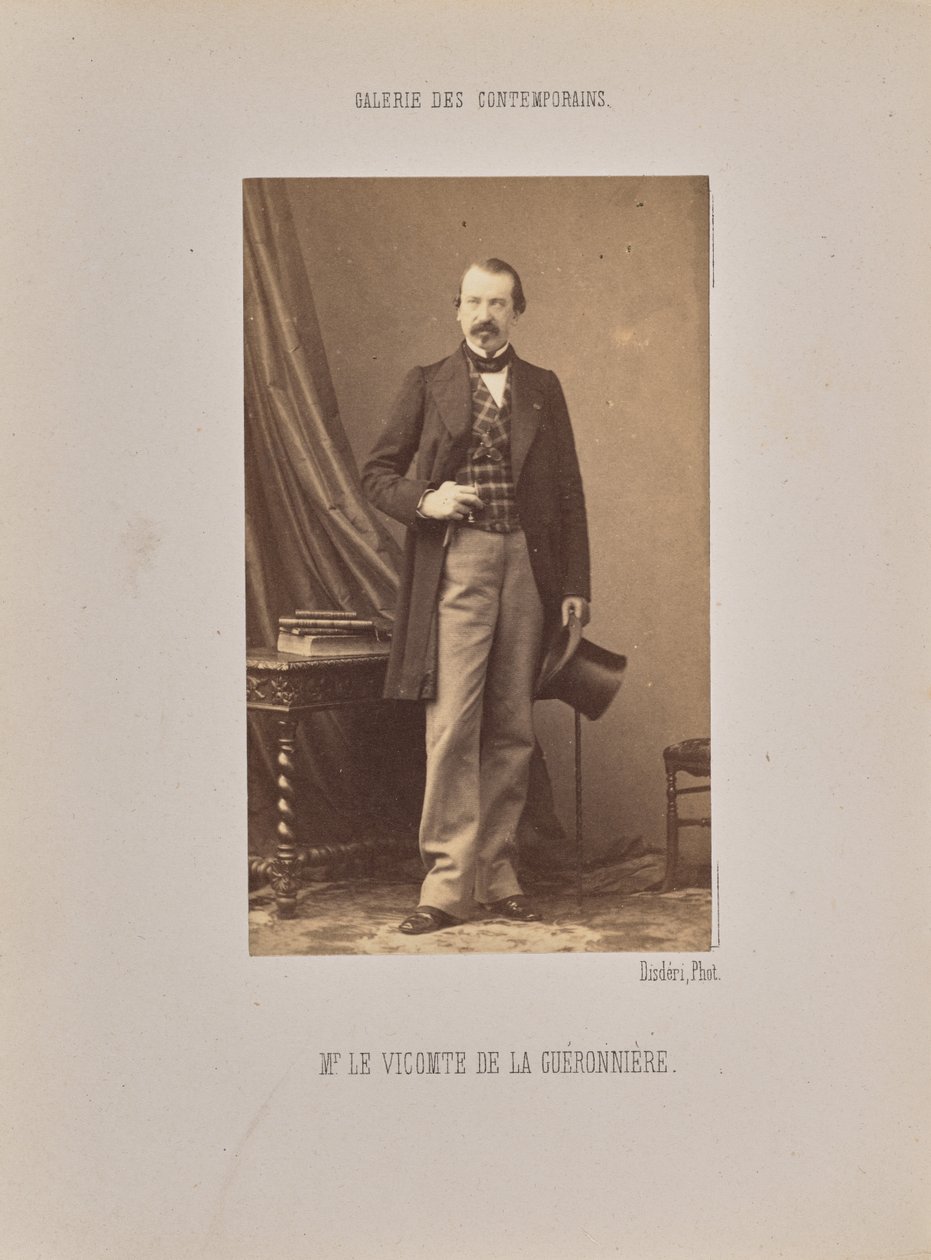 Varakreivi de la Guéronniére tekijältä Andre Adolphe Eugene Disderi
