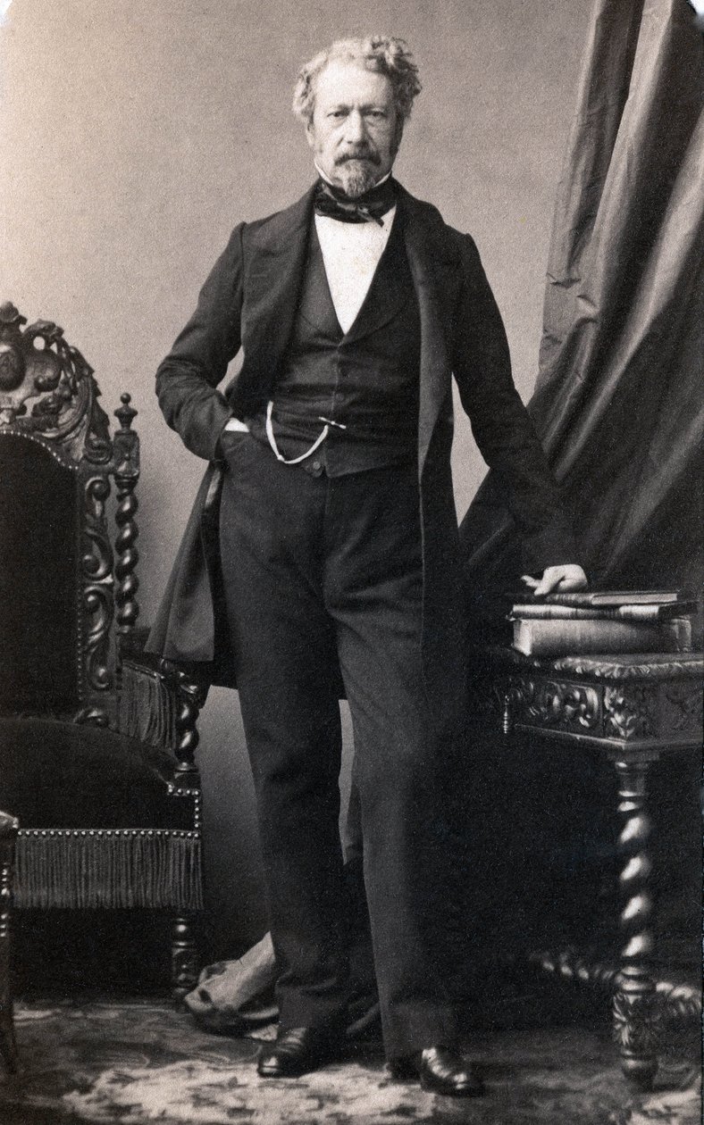 Marechal Nielin (1802-1869) muotokuva Disderin valokuvaus tekijältä Andre Adolphe Eugene Disderi