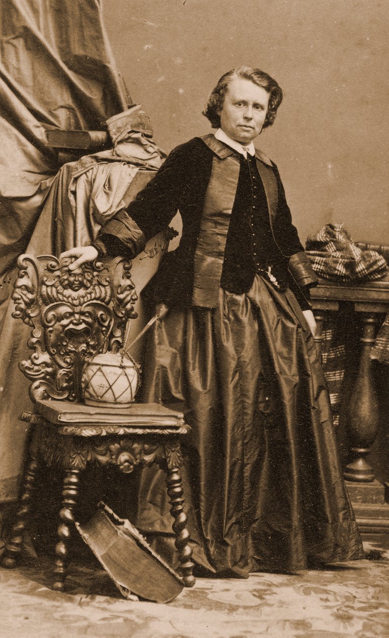 Rosa Bonheurin muotokuva, n. 1861 (kuva) tekijältä Andre Adolphe Eugene Disderi