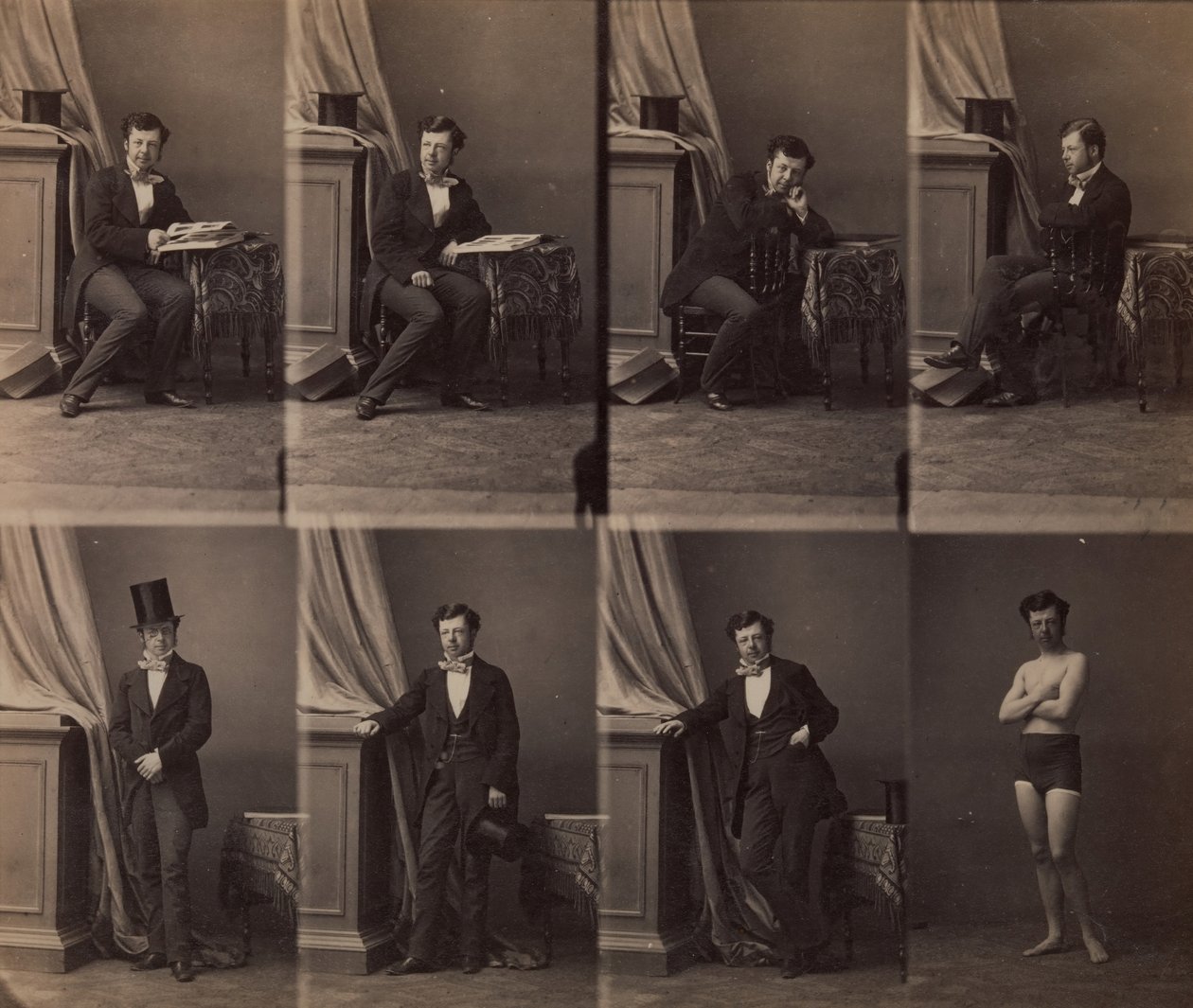 Prinssi Lobkowitz, 1858. tekijältä Andre Adolphe Eugene Disderi