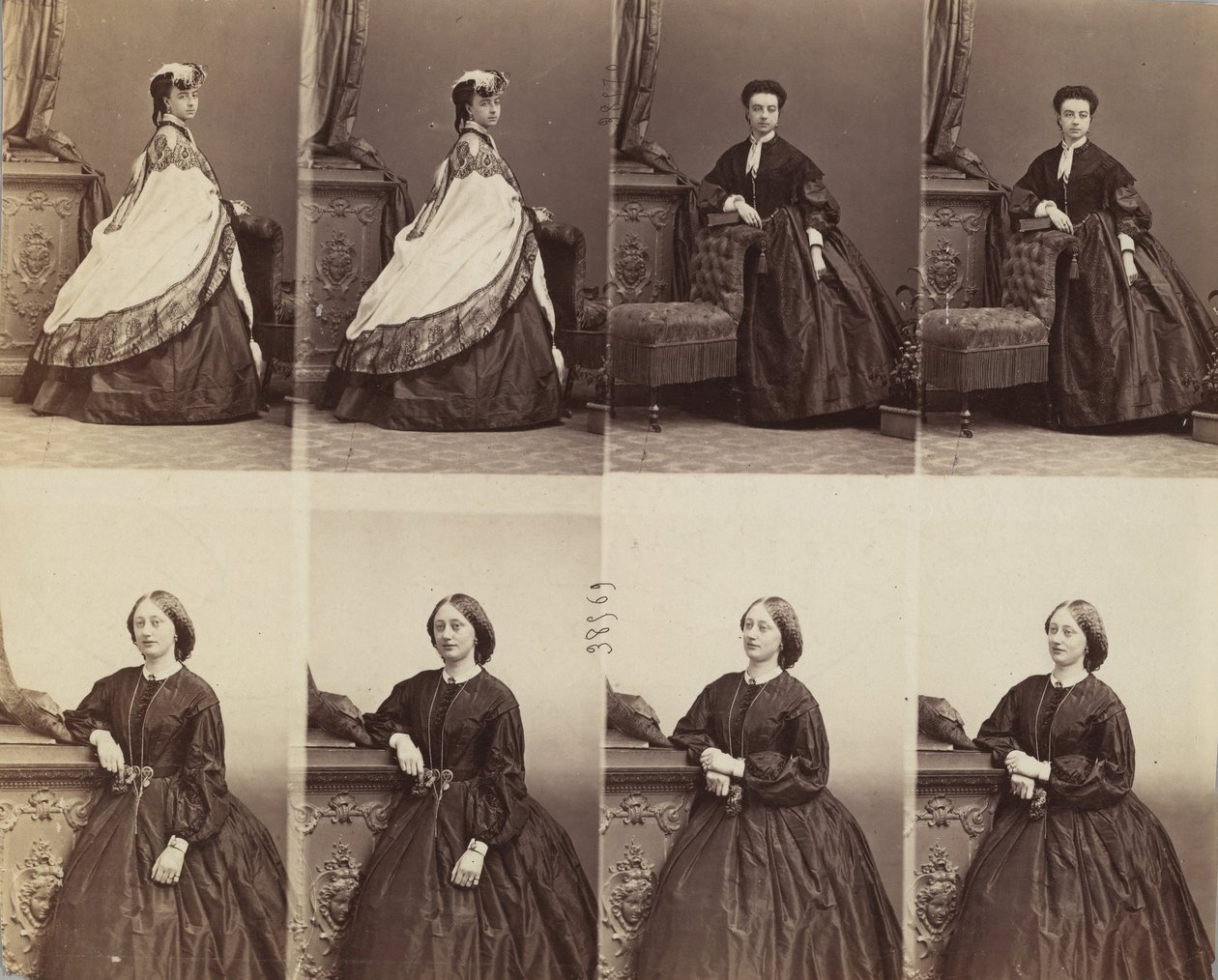 du Beaumenil, Forsyth, octubre de 1862-11 de febrer de 1863. Finès tekijältä Andre Adolphe Eugene Disderi