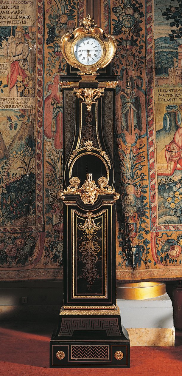 Ludvig XIV -tyylinen heilurikello, jonka ansioksi kuuluu Andre-Charles Boulle, Ranska tekijältä Andre Charles Boulle