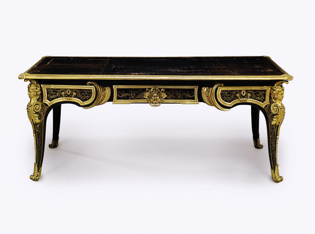 Louis XIV ormolu-asennettu ruskea kilpikonnankuori, n. 1710 tekijältä Andre Charles Boulle