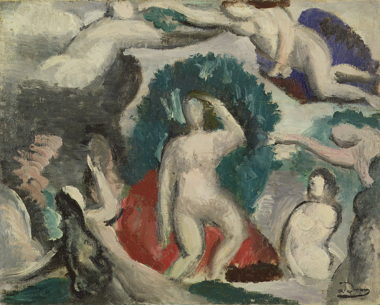 Kylpijät tekijältä Andre Derain