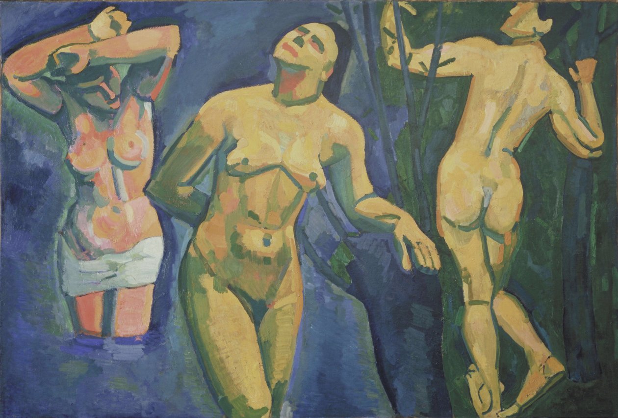 Kylpijät tekijältä Andre Derain