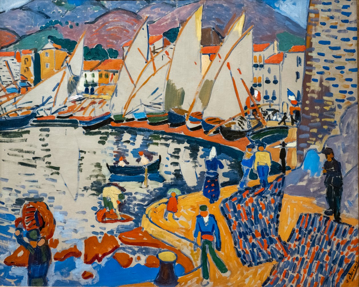 Purjeiden kuivaus tekijältä Andre Derain