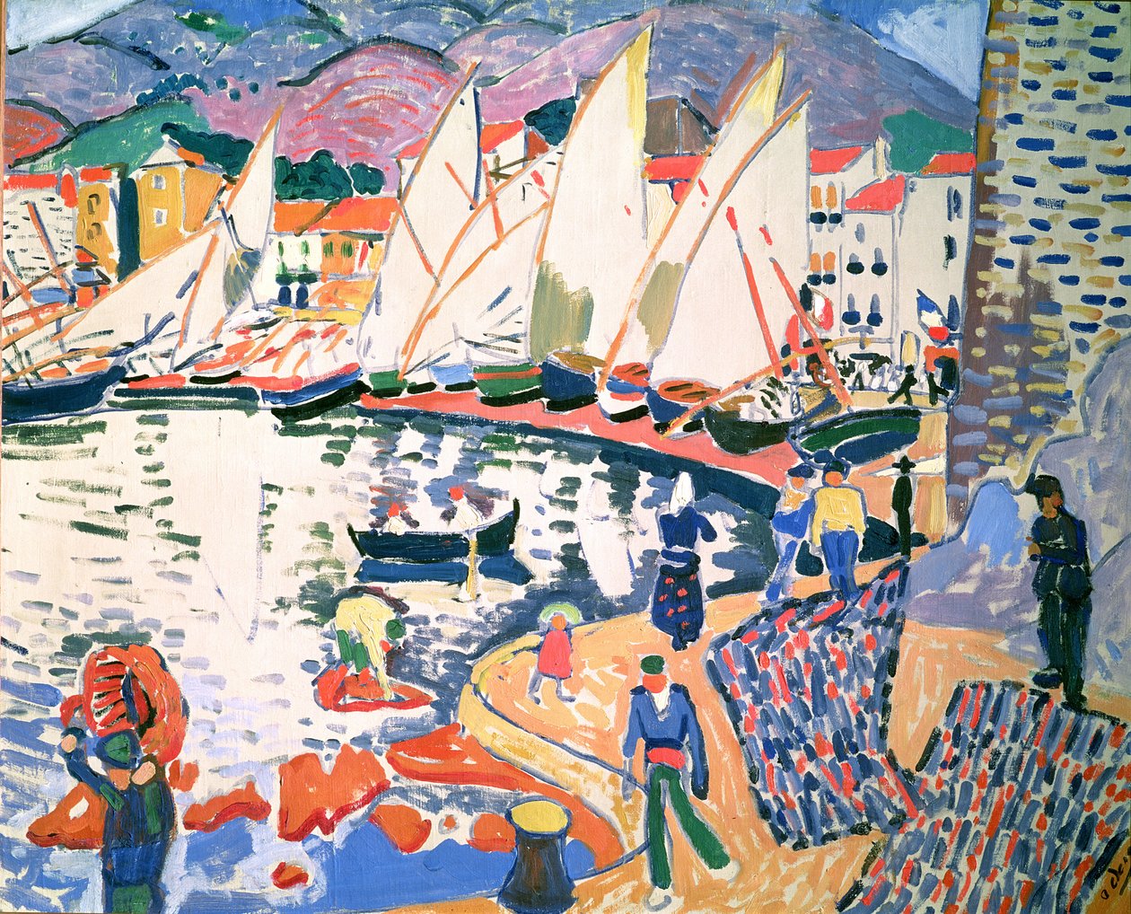 Purjeiden kuivaus tekijältä Andre Derain