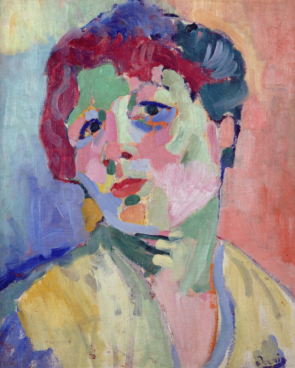 Naisen pää tekijältä Andre Derain