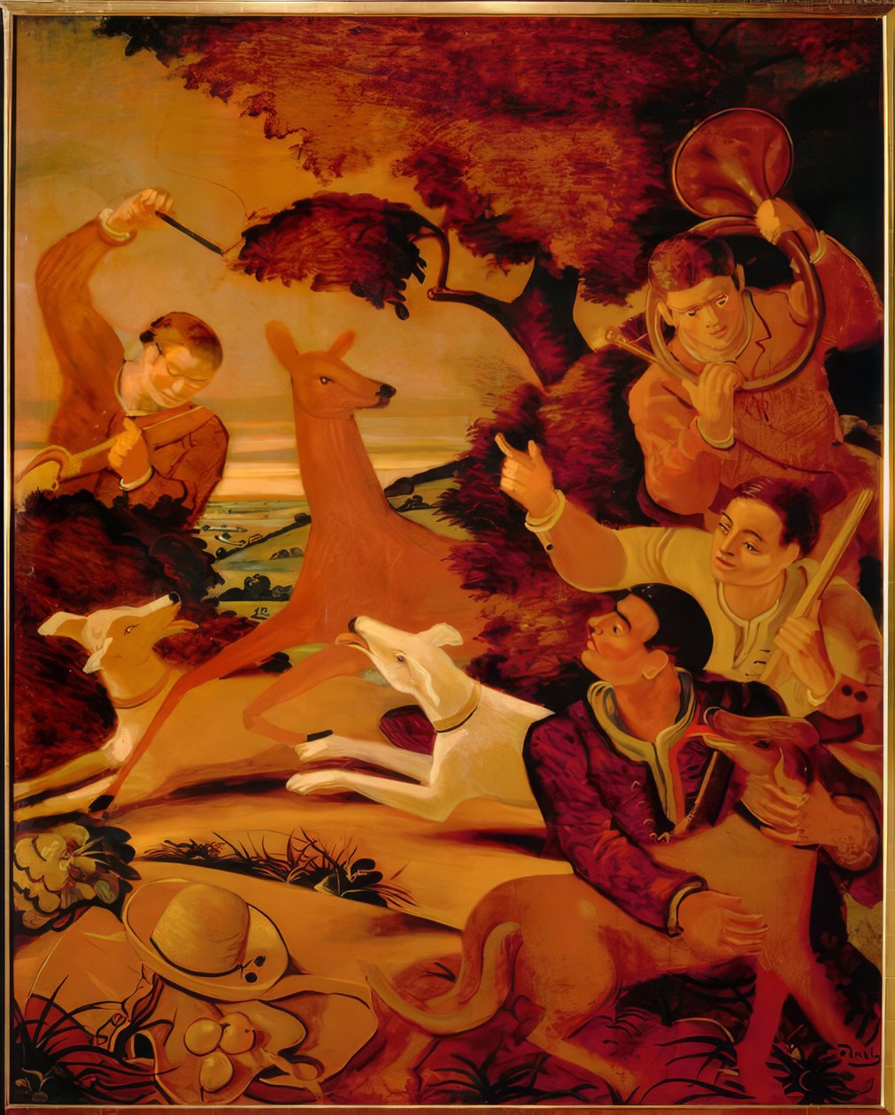 Hirvenmetsästys tekijältä Andre Derain