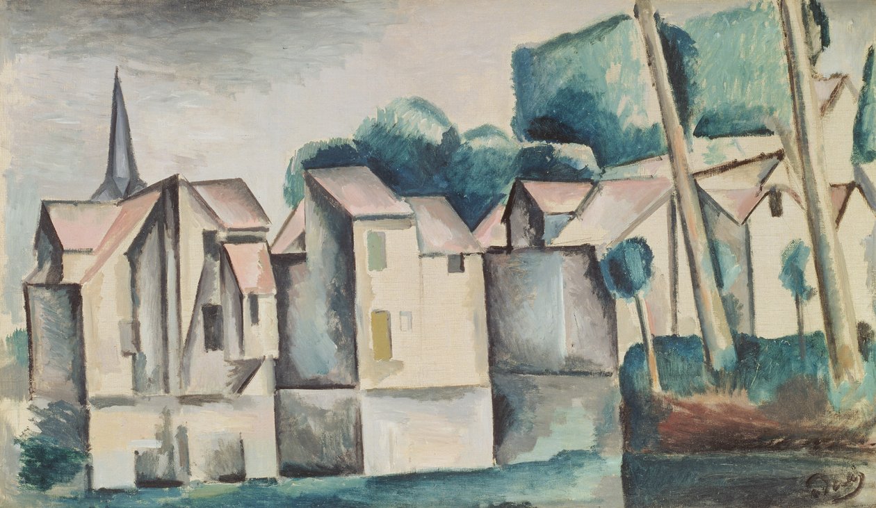Talot veden äärellä tekijältä Andre Derain