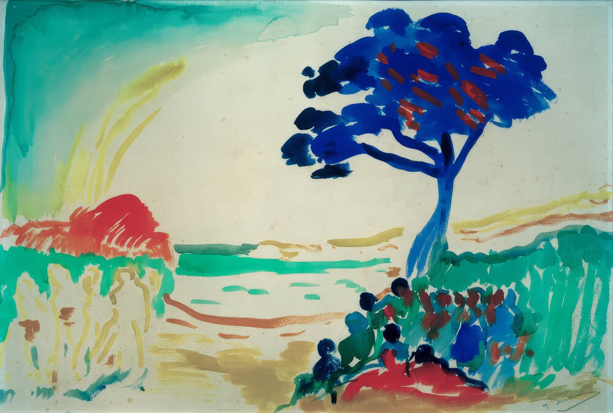 Sininen puu tekijältä Andre Derain