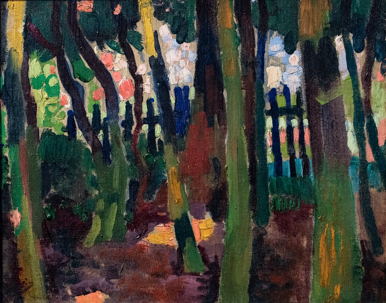 La Clairière, noin 1904 (öljy kankaalle) tekijältä Andre Derain