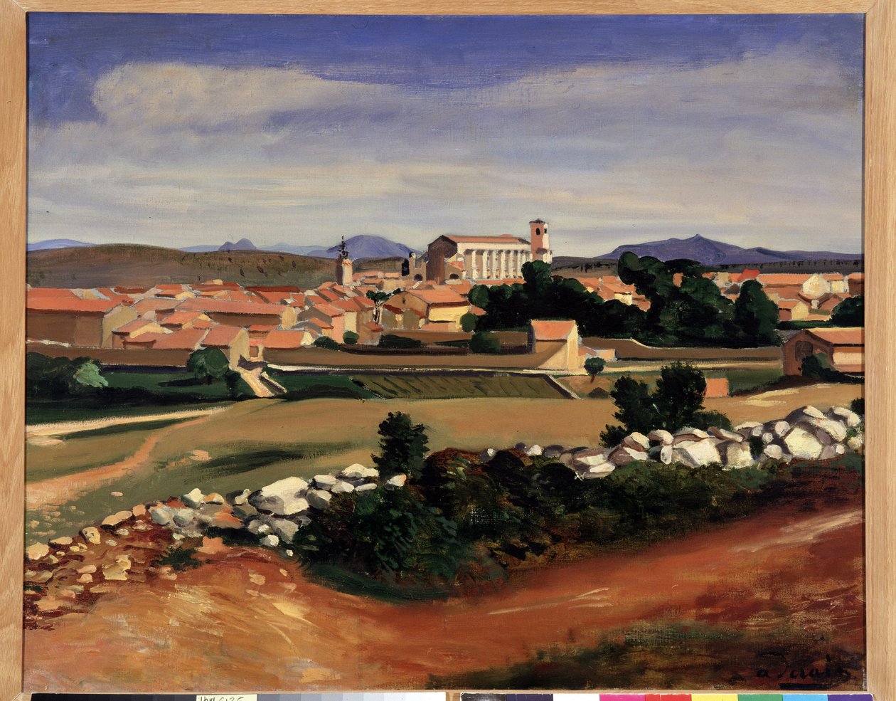 Saint Maximinin maisema tekijältä Andre Derain