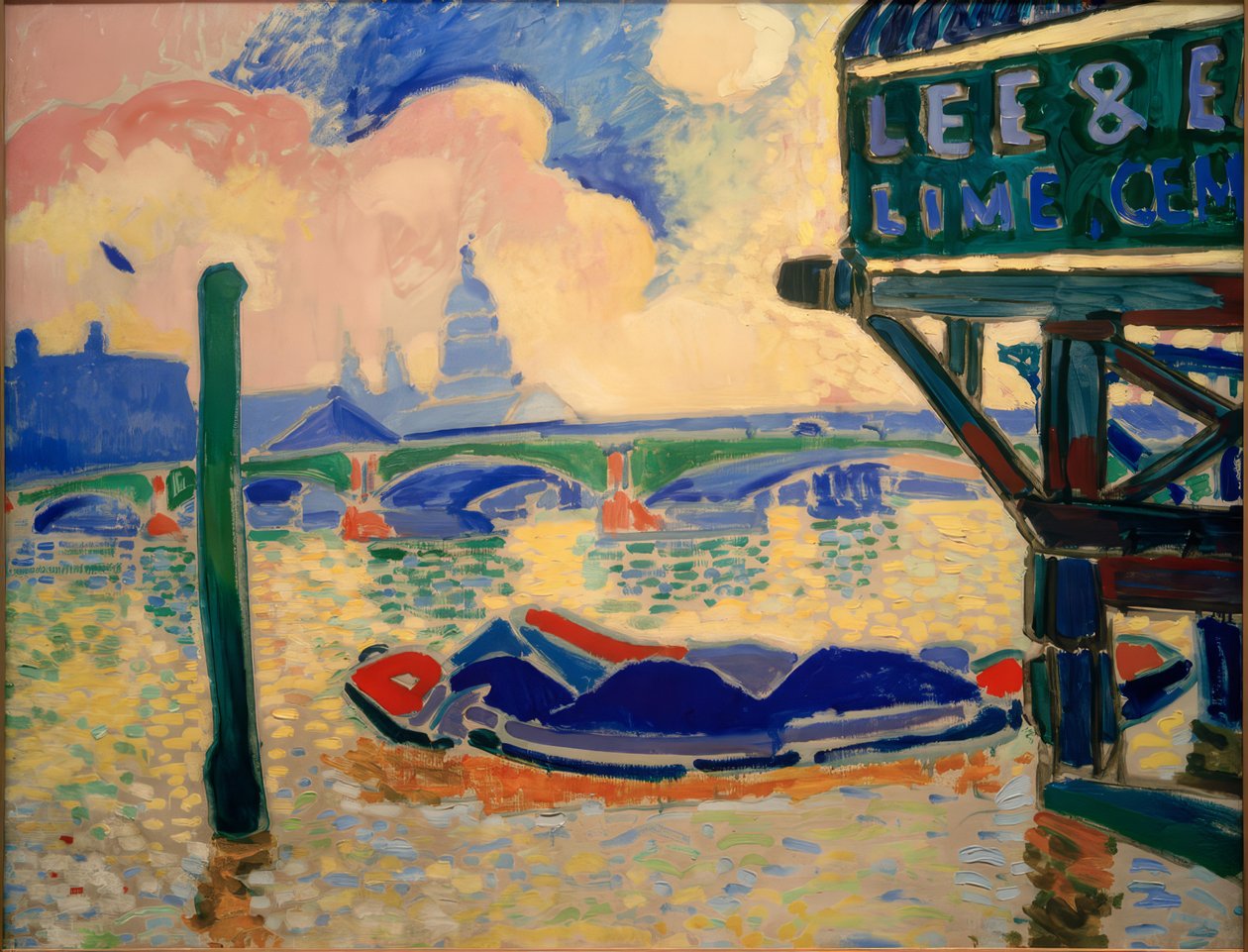 Blackfriarsin silta tekijältä Andre Derain