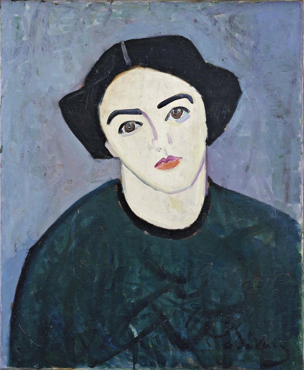 Madame Derain vihreänä tekijältä Andre Derain