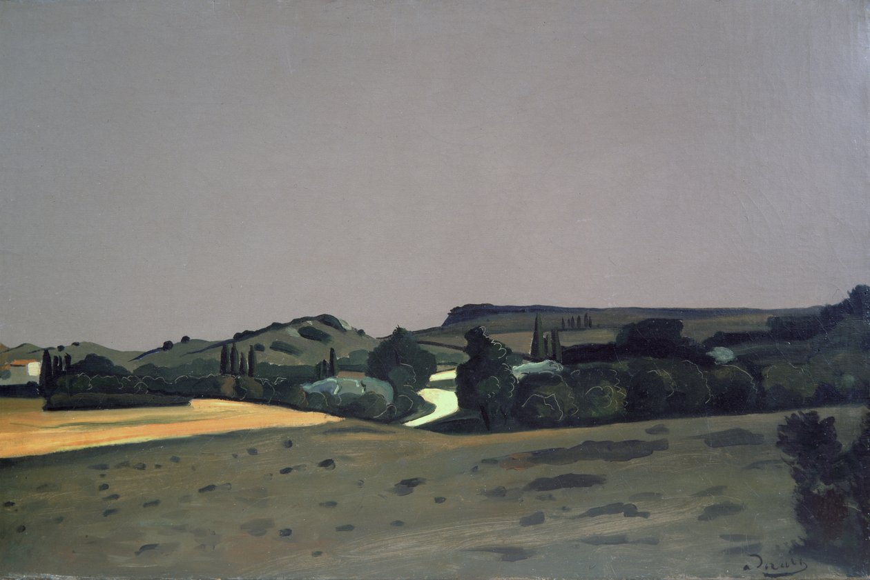 Provencelainen maisema tekijältä Andre Derain