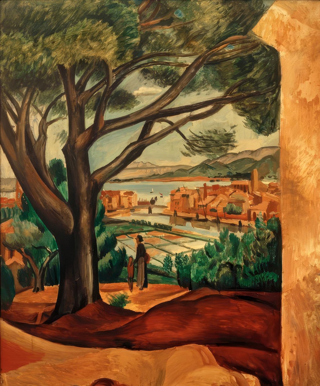 Martiguesin merisuolalammet tekijältä Andre Derain