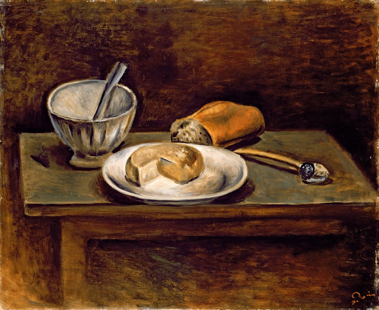Asetelma, n.1925 (öljy paneelille) tekijältä Andre Derain