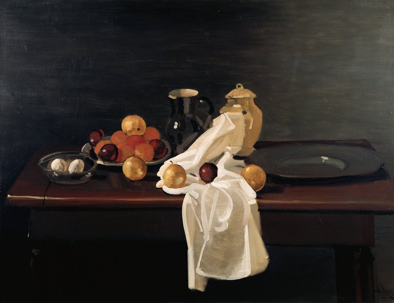 Asetelma appelsiinien kanssa tekijältä Andre Derain
