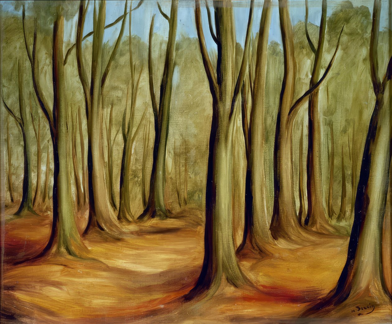 Fonteinbleaun metsä tekijältä Andre Derain
